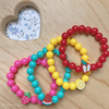 Kit de Pulseiras Infantil Fruits - 4 itens