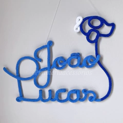 Porta Maternidade Tricotin João Lucas + Avião - comprar online