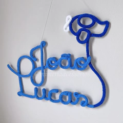 Porta Maternidade Tricotin João Lucas + Avião na internet