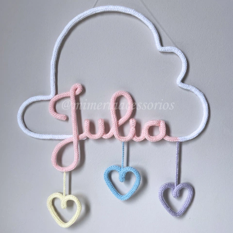 Porta Maternidade Tricotin Julia + Chuva de Amor - comprar online