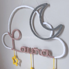 Porta Maternidade Tricotin Laura + Lua e Estrelas na internet