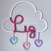Porta Maternidade Tricotin Liz + Chuva de Amor