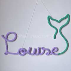 Porta Maternidade Tricotin Louise + Cauda de Sereia