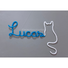 Porta Maternidade Tricotin Lucas + Gato