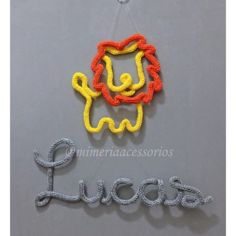 Porta Maternidade Tricotin Lucas + Leão - comprar online