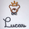 Porta Maternidade Tricotin Lucas + Urso Príncipe