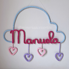 Porta Maternidade Tricotin Manuela + Chuva de Amor