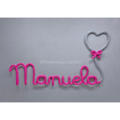 Porta Maternidade Tricotin Manuela + Coração