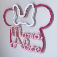 Porta Maternidade Tricotin Maria Alice + Minnie - comprar online