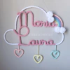 Porta Maternidade Tricotin Maria Laura + Chuva de Amor + Arco Íris