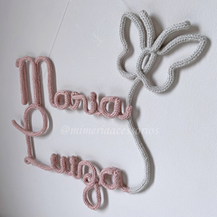 Porta Maternidade Tricotin Maria Luiza + Borboleta - comprar online