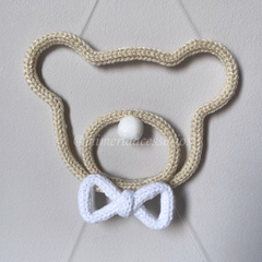 Porta Maternidade Tricotin Mateus + Urso na internet