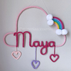 Porta Maternidade Tricotin Maya + Chuva de Amor + Arco Íris