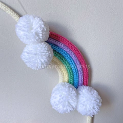 Porta Maternidade Tricotin Maya + Chuva de Amor + Arco Íris - Mimeria Acessórios