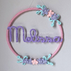 Porta Maternidade Tricotin Melissa + Aro + Flores