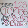 Kit Mesversário Completo Bella + Coraçõeszinhos