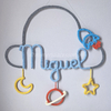 Porta Maternidade Tricotin Miguel + Espaço