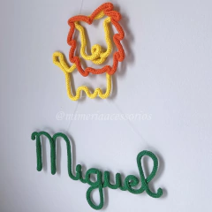 Porta Maternidade Tricotin Miguel + Leão na internet