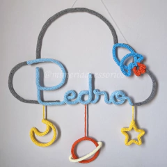 Porta Maternidade Tricotin Pedro + Espaço - comprar online