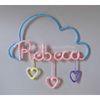 Porta Maternidade Tricotin Rebeca + Chuva de Amor