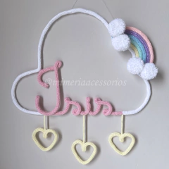 Porta Maternidade Tricotin Isis + Chuva de Amor + Arco Íris - comprar online