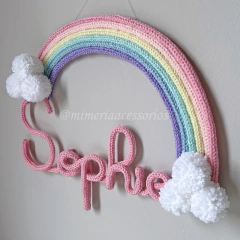 Porta Maternidade Tricotin Sophie + Arco Íris na internet