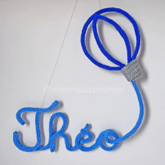 Porta Maternidade Tricotin Théo + Balão - comprar online