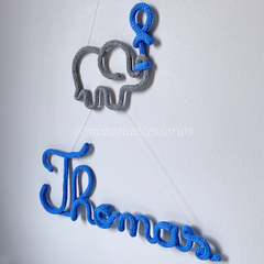 Porta Maternidade Tricotin Thomas + Elefante - comprar online
