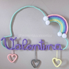 Porta Maternidade Tricotin Valentina + Chuva de Amor + Arco Íris