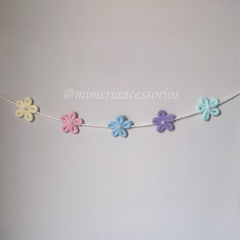 Varal Tricotin Flores