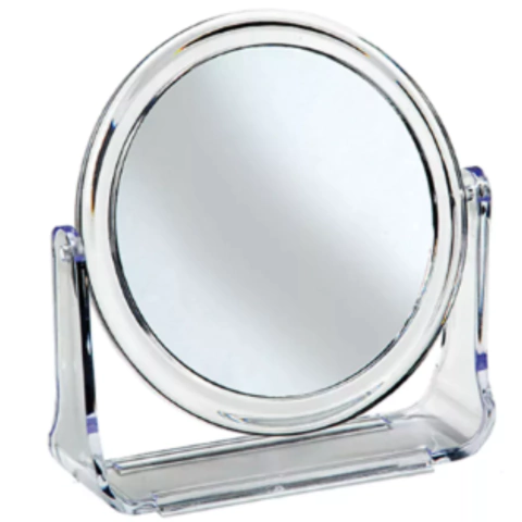 Espelho Médio Duplo Santa Clara Emoldurado para Bancada