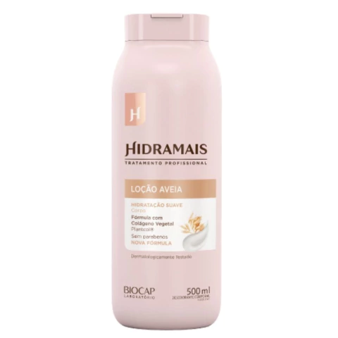 Loção Hidratante Corporal Hidramais Aveia 500ml Hidratação Suave