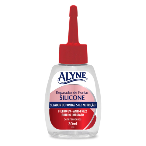 Reparador de Pontas Alyne Silicone 30ml Selador SOS Nutrição