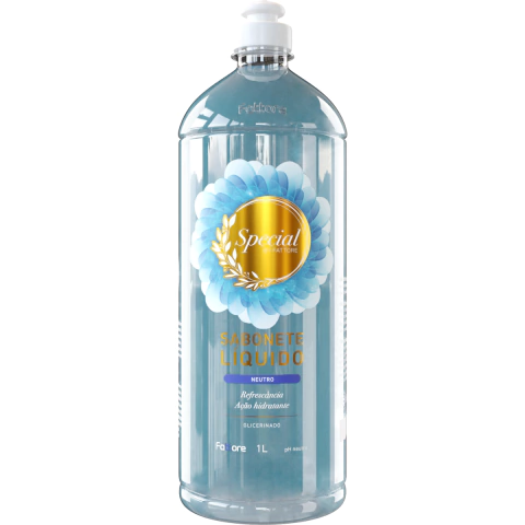 Sabonete Liquido Fattore Special By Neutro 1000ml Refrescância Ação Hidratante