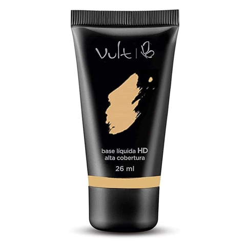 Base Líquida Vult HD 26ml Cor B10 Alta Cobertura