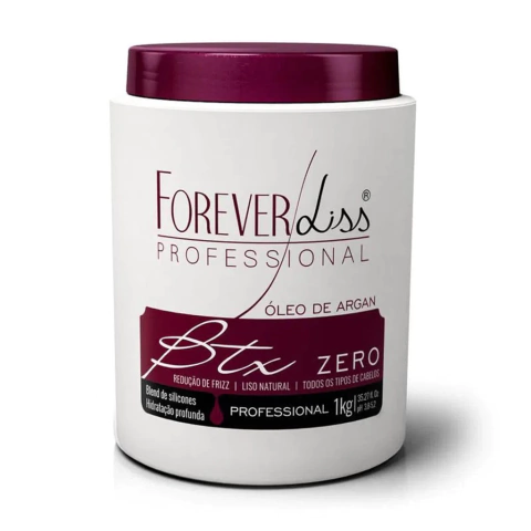 Máscara Capilar Forever Liss Profissional Botox Zero 1kg Óleo de Argan