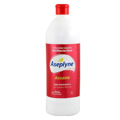 Sabonete Líquido Alyne Aseplyne 1000ml Antibacteriano Aroeira