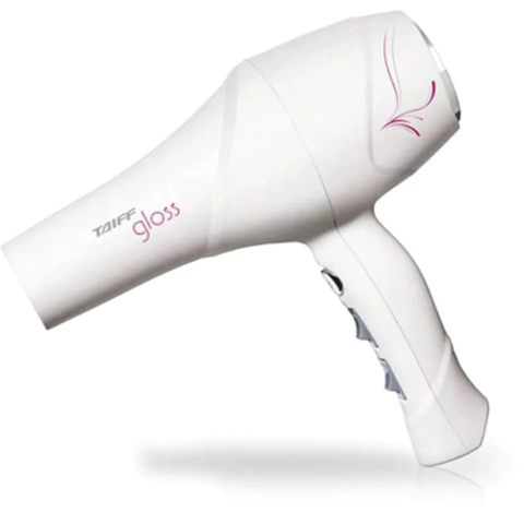 Secador de Cabelo Taiff Gloss 1800w 220v Branco Profissional