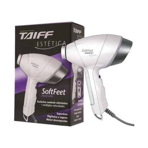 Pedicuro Taiff Soft Feet Bivolt Branco