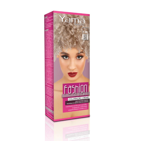 Tintura Mini Kit Yamá Fashion Color Beauty Care 60 g Cor 9.89 Louro Muito Claro Pérola