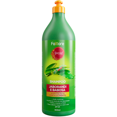 Shampoo Fattore Special By 900ml Jaborandi e Babosa Hidratação e Fortalecimento - comprar online