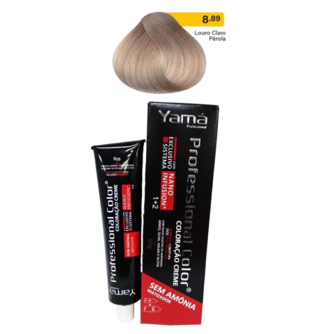 Tintura Yamá Professional Color Nano Infusion 60g Cor 8.89 Louro Claro Perola