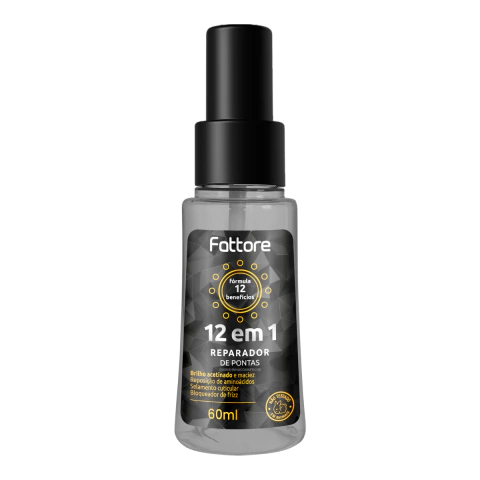 Reparador de Pontas Fattore 12 em 1 70ml Reconstrução Capilar