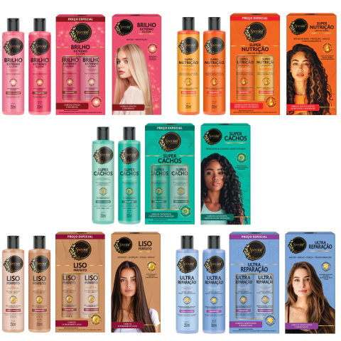 Kit Shampoo + Condicionador Fattore Special By 300mL e 250mL Todos os Kits