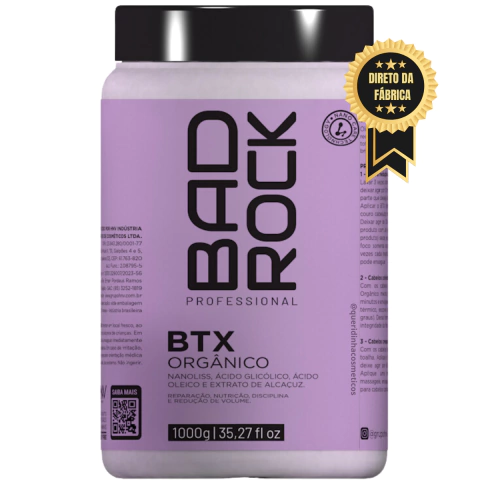 B-tox Orgânico Hanova Bad Rock 1Kg