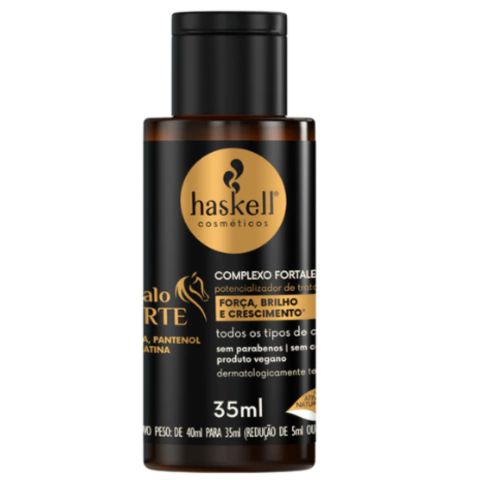 Complexo Fortalecedor Haskell Cavalo Forte 35ml Força, Brilho e Crescimento