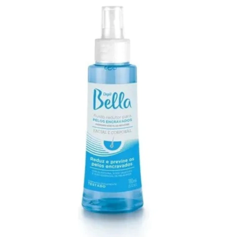 Fluido Para Pelos Encravados Depil Bella 110ml Facial e Corporal