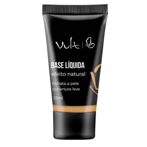 Base Líquida Vult Efeito Natural 25ml Cor 02 Cobertura Leve