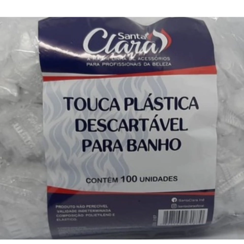 Touca de TNT Descartável Santa Clara C/ 100 Unidades Ref 349