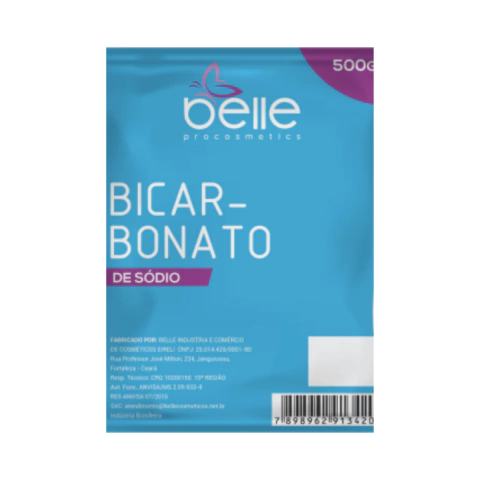 Bicarbonato de Sódio Belle Procosmetics 500g